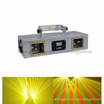 260mW Double RGY Laser Show with Aluminum Housing